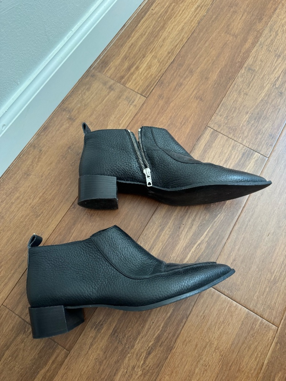 Everlane Black Leather Boots